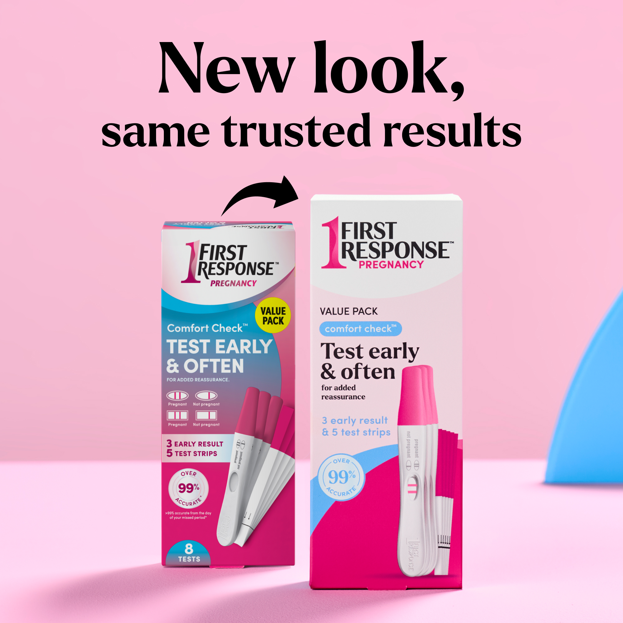 First Response Comfort Check Pregnancy Test.