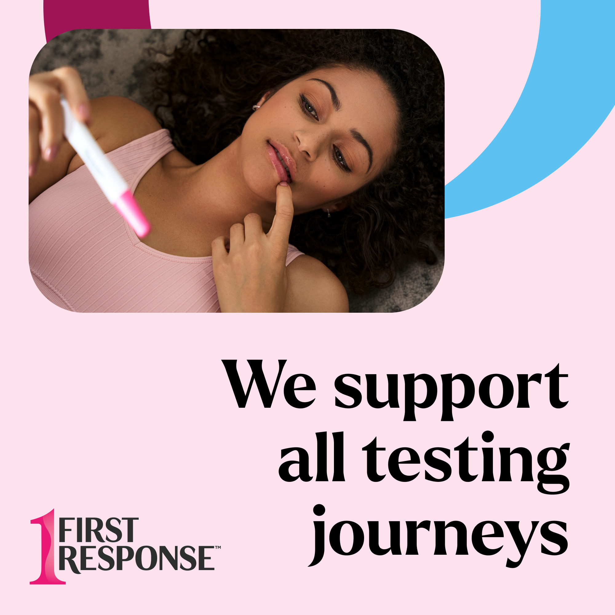 First Response Comfort Check Pregnancy Test.