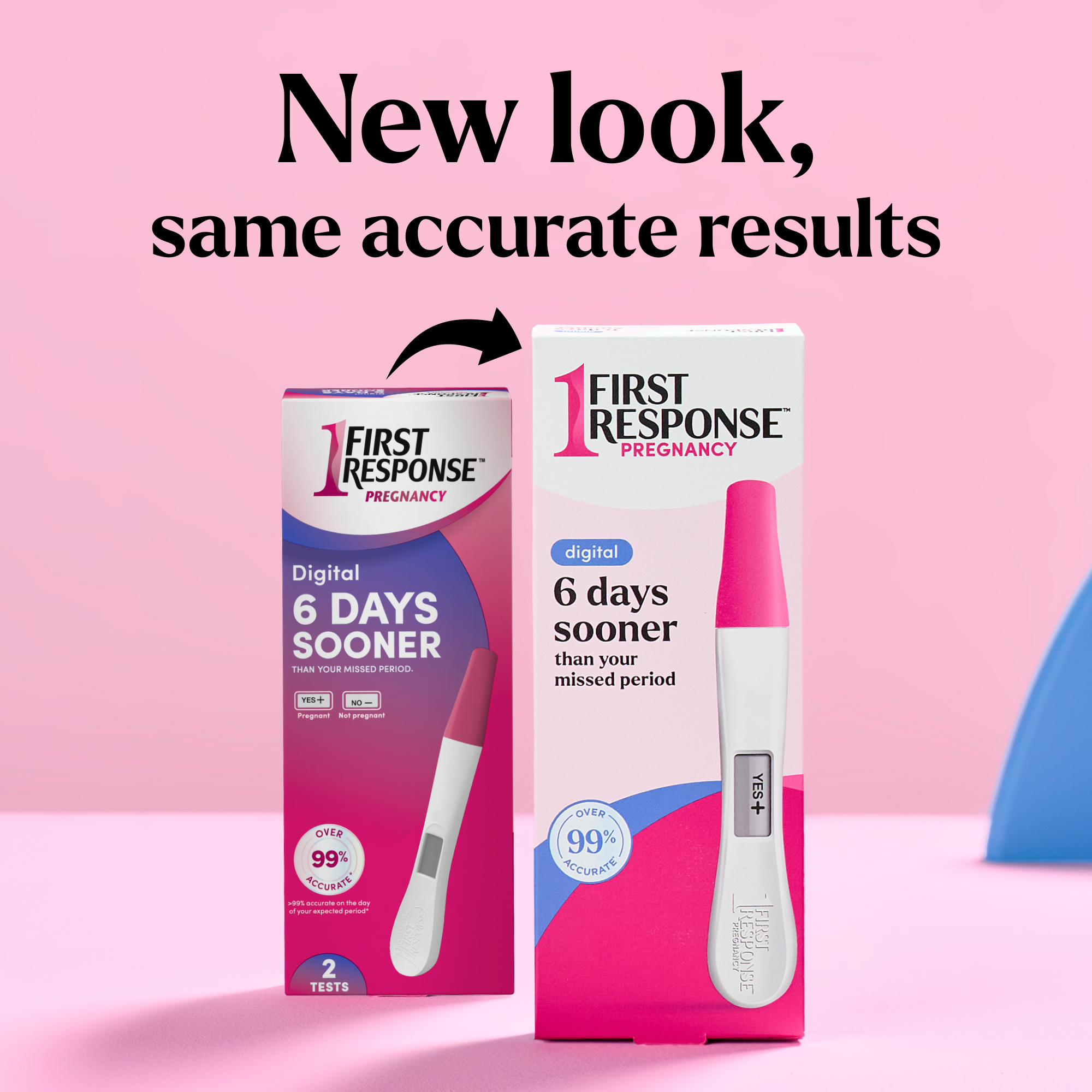 First Response Digital Pregnancy Test.