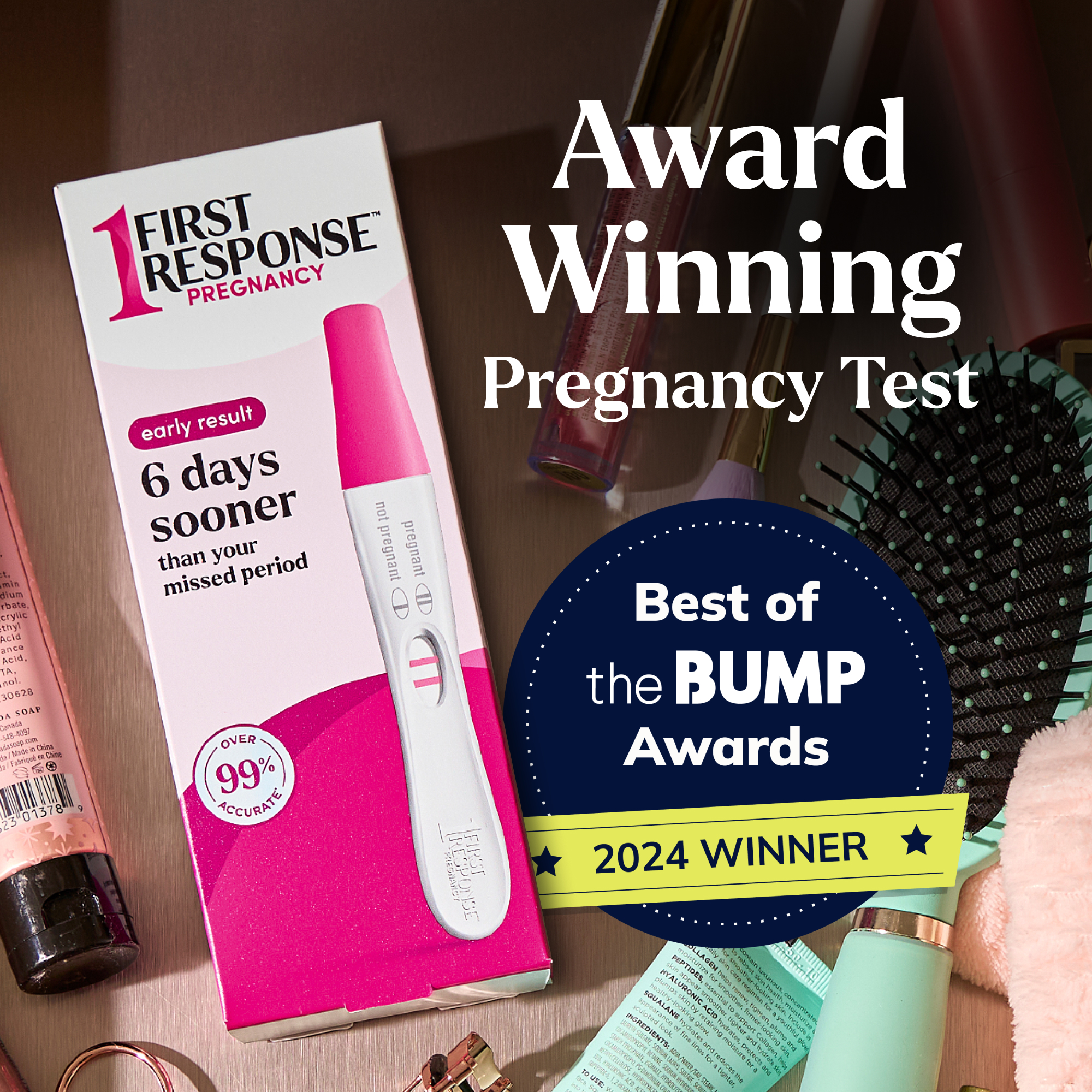 First Response Early Result Pregnancy Test.