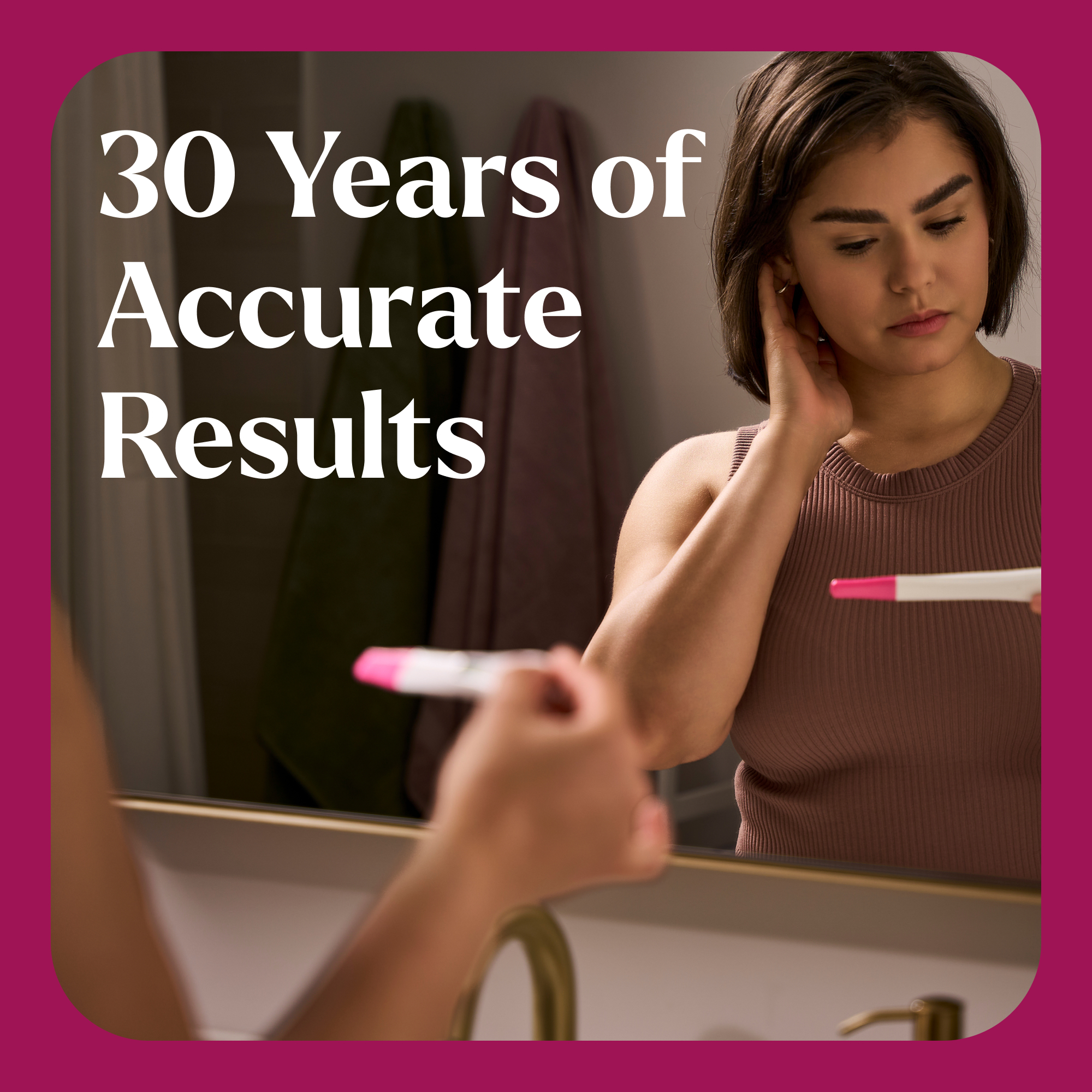 First Response Early Result Pregnancy Test.