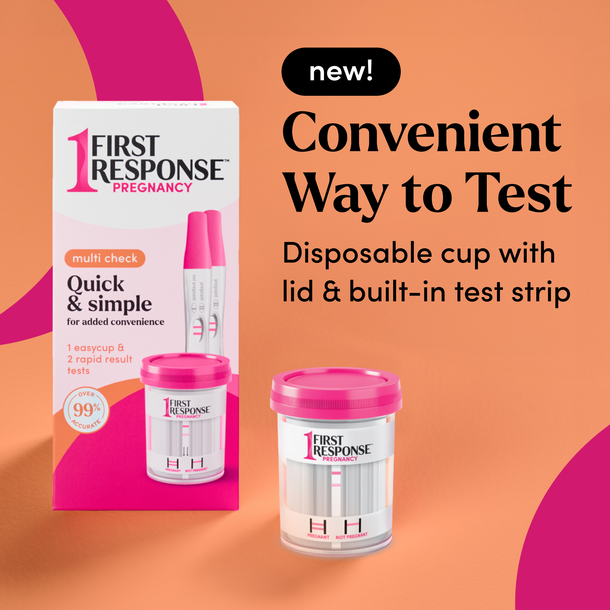First Response Multi Check Pregnancy Test Kit.