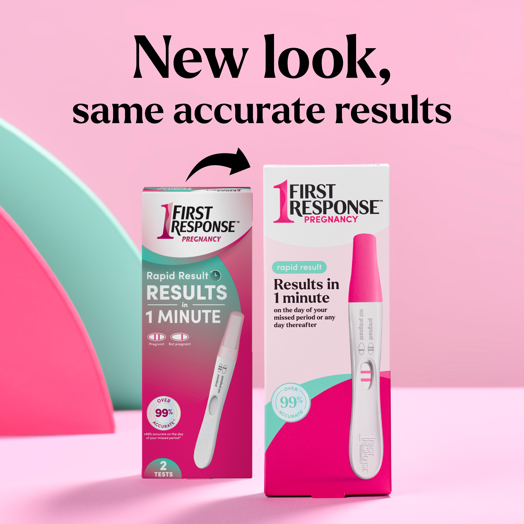 First Response Rapid Result Pregnancy Test.