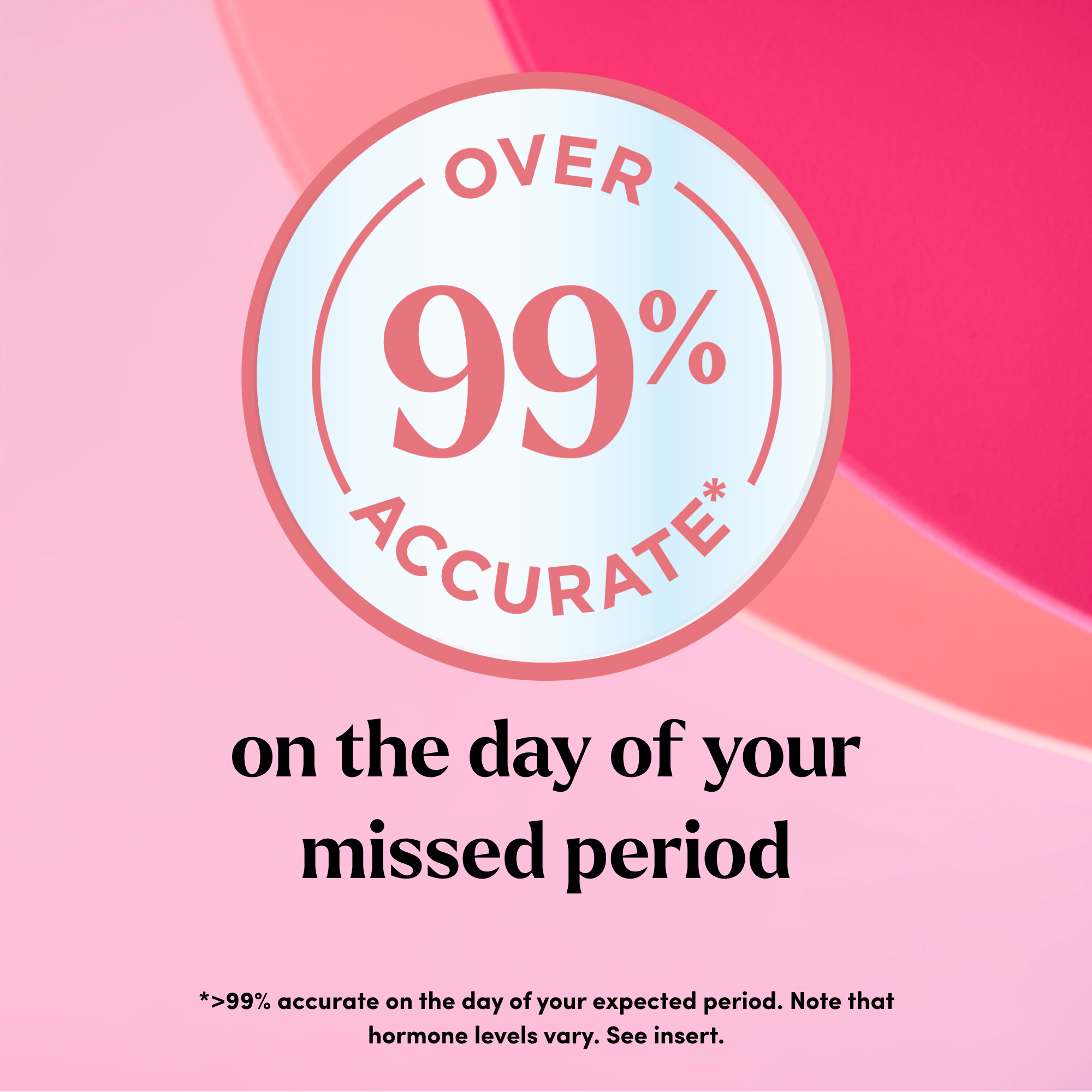 First Response Test and Confirm Pregnancy Test.